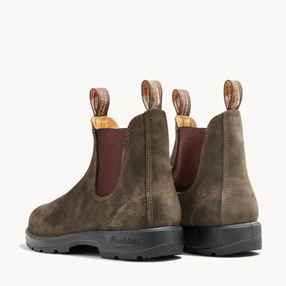 Blundstone Classic 585 Chelsea Boot Rustic Brown NEW in Box Size 6.5 - Picture 7 of 11